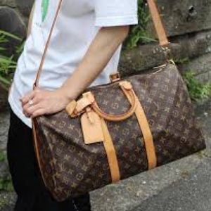 louis vuitton duffle bag poshmark
